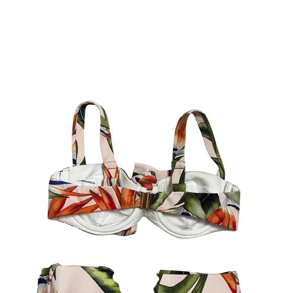 Alexandra Miro Bikini Set Birds of Pradise Print Womans Small - Picture 4 of 13